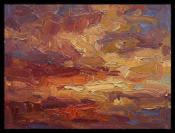 Abstract Sunset Serenity