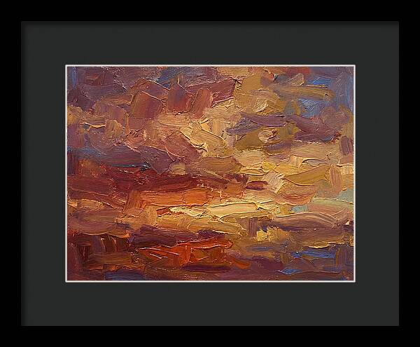 Abstract Sunset Serenity