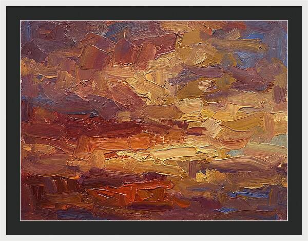 Abstract Sunset Serenity