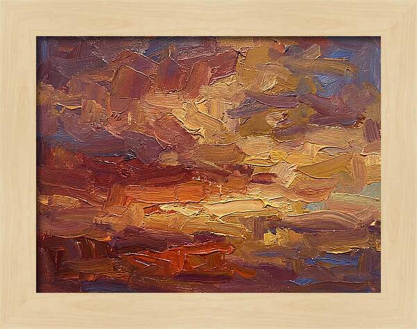 Abstract Sunset Serenity