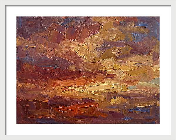 Abstract Sunset Serenity