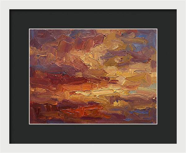 Abstract Sunset Serenity