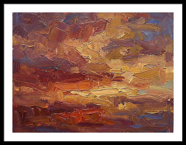 Abstract Sunset Serenity