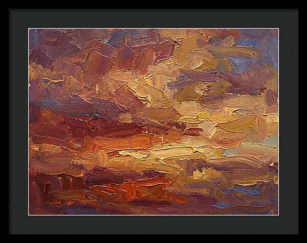 Abstract Sunset Serenity