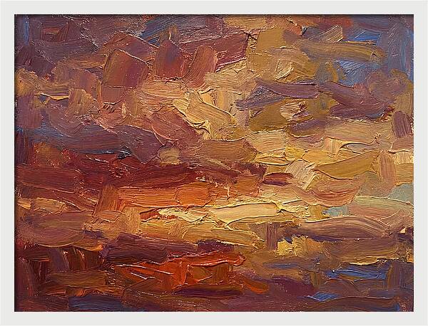 Abstract Sunset Serenity