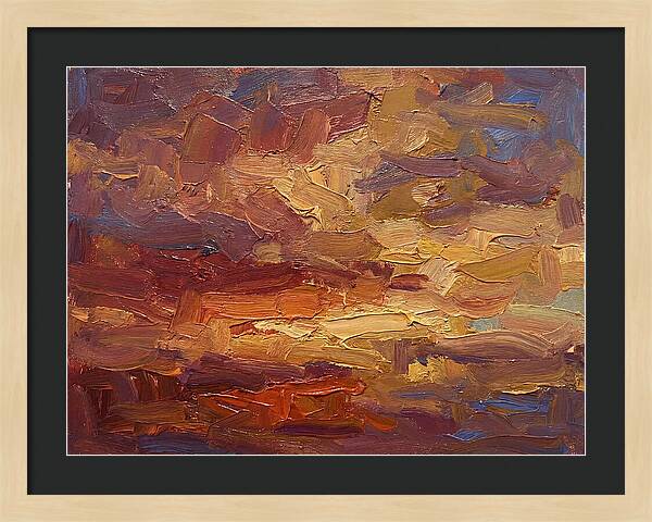 Abstract Sunset Serenity