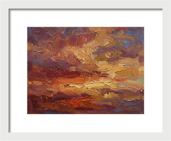 Abstract Sunset Serenity