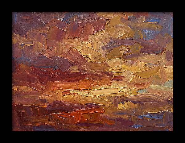 Abstract Sunset Serenity