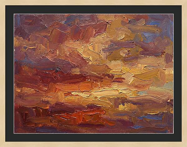 Abstract Sunset Serenity