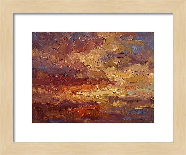 Abstract Sunset Serenity
