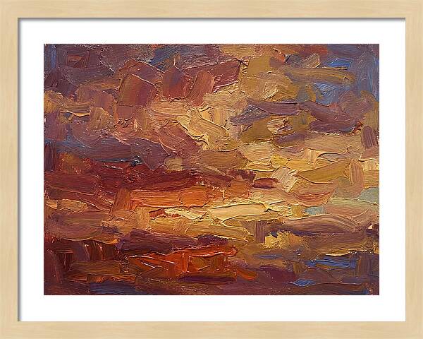 Abstract Sunset Serenity