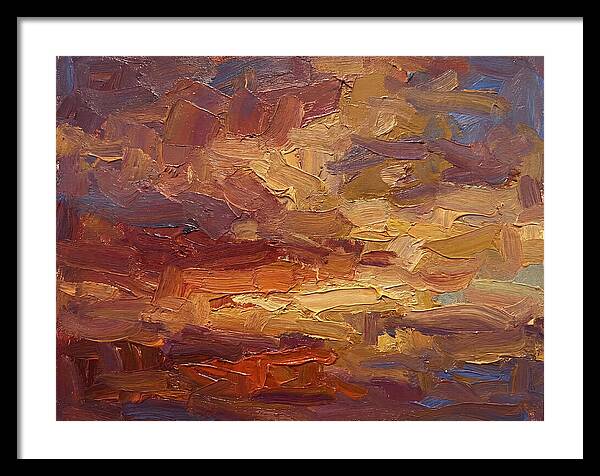 Abstract Sunset Serenity