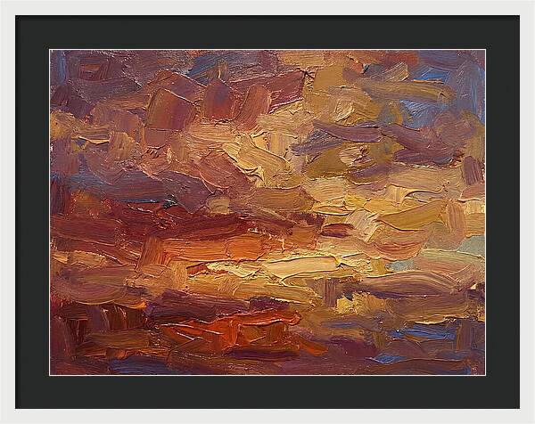 Abstract Sunset Serenity