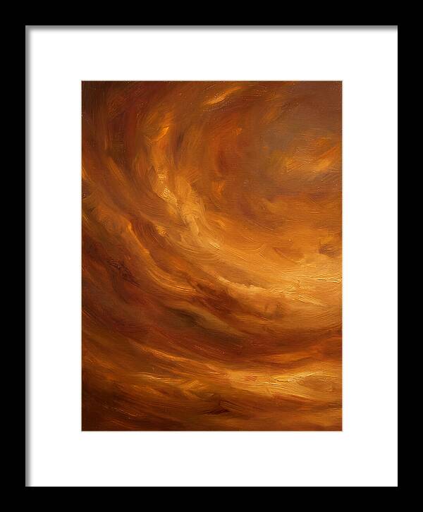 Abstract Sunset Swirls