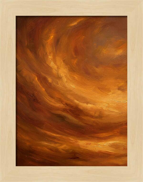 Abstract Sunset Swirls