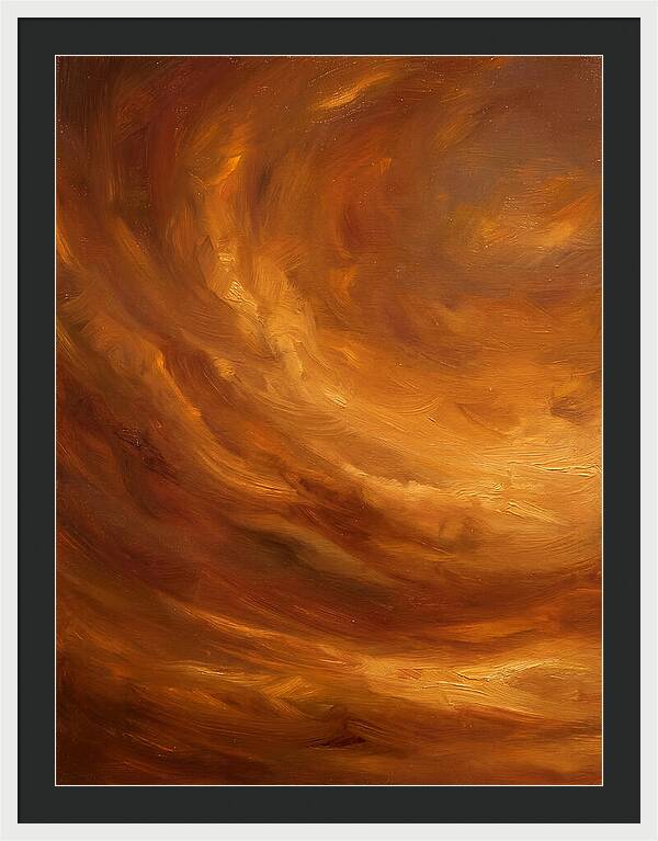 Abstract Sunset Swirls
