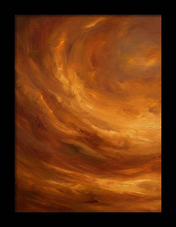 Abstract Sunset Swirls