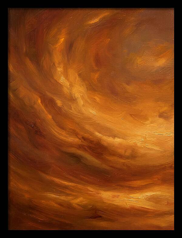 Abstract Sunset Swirls