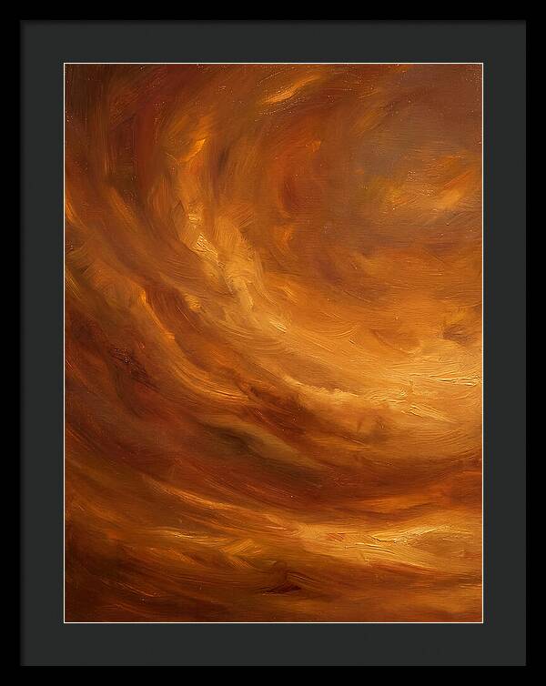 Abstract Sunset Swirls