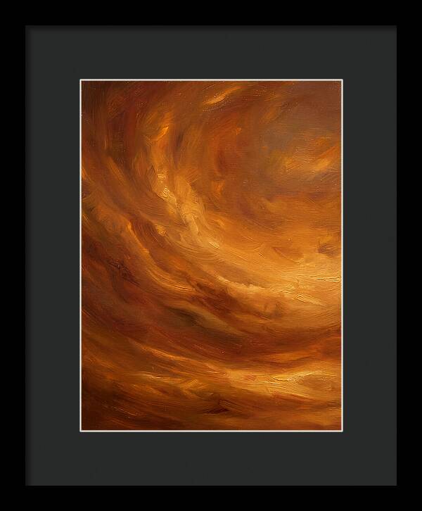 Abstract Sunset Swirls