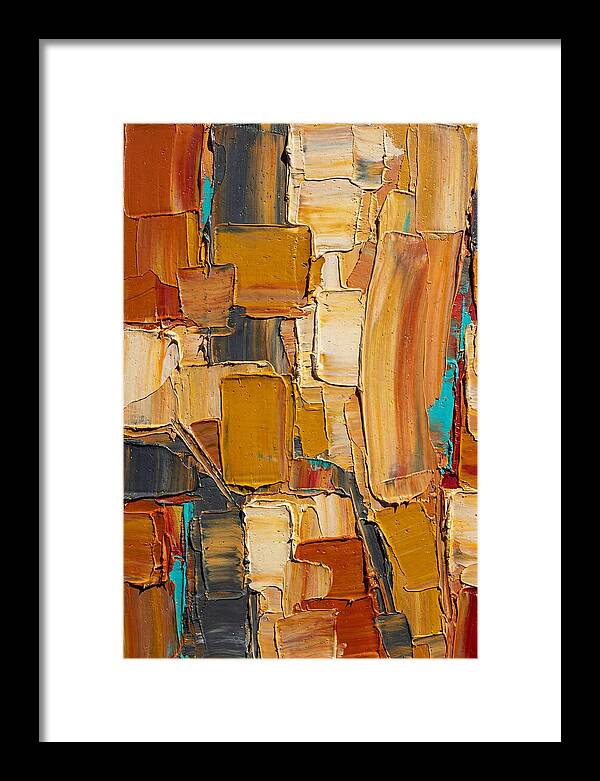 Abstract Sunset Tones