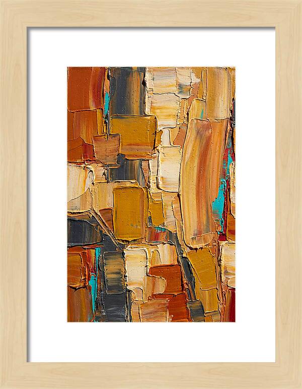 Abstract Sunset Tones