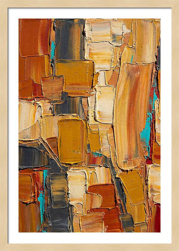 Abstract Sunset Tones