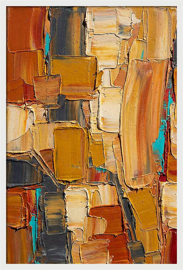 Abstract Sunset Tones