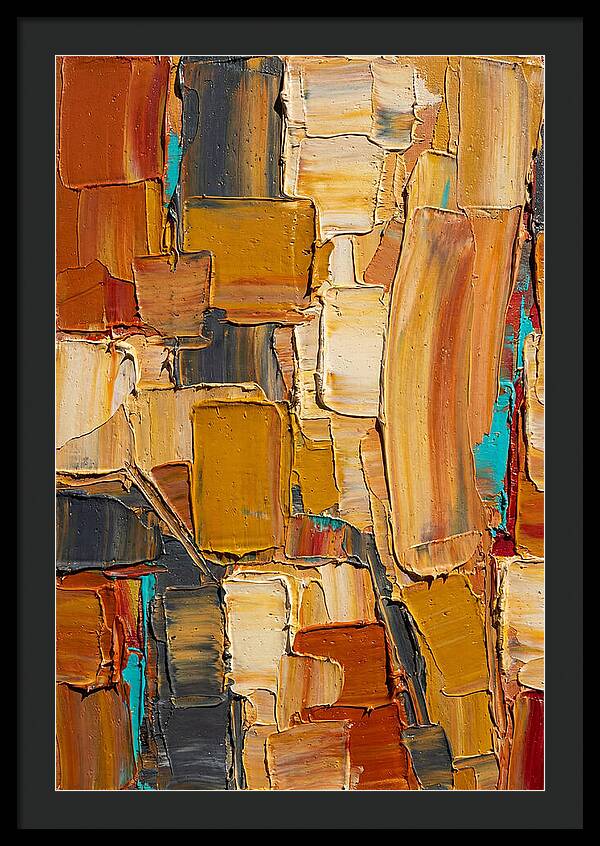 Abstract Sunset Tones