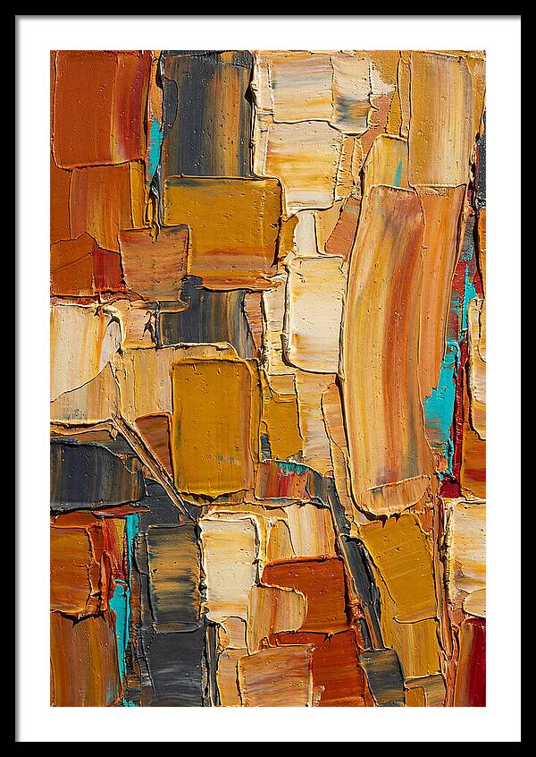 Abstract Sunset Tones