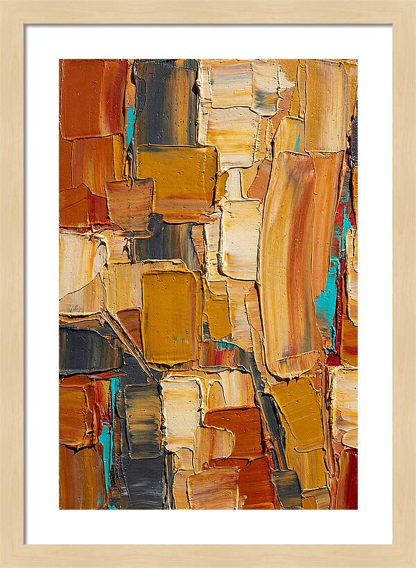 Abstract Sunset Tones