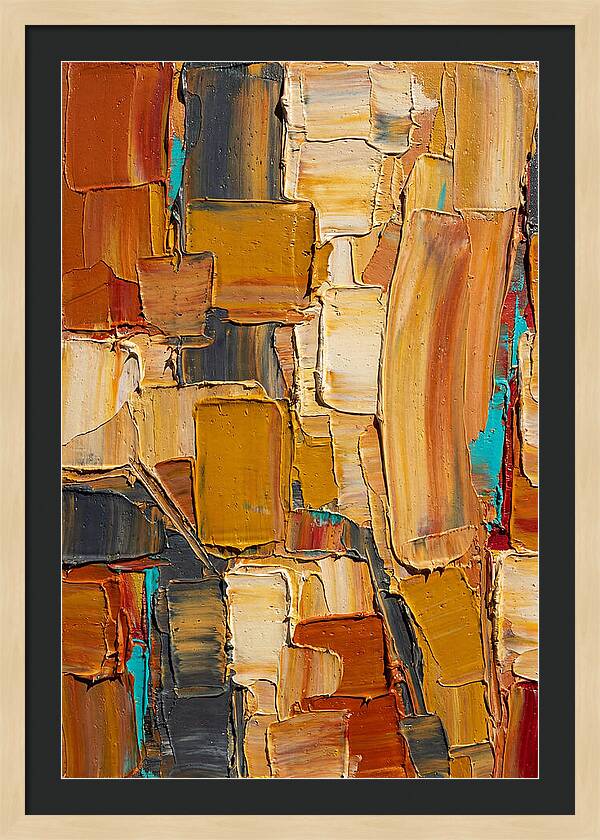 Abstract Sunset Tones