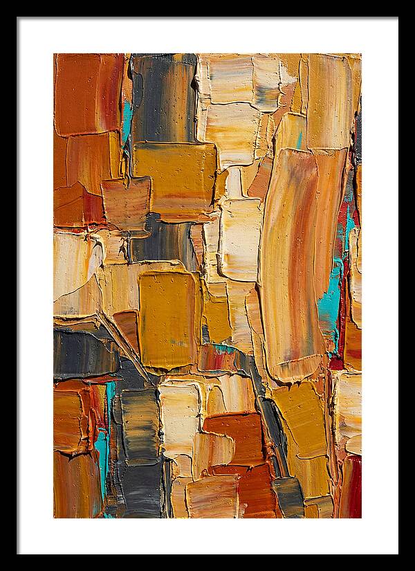 Abstract Sunset Tones