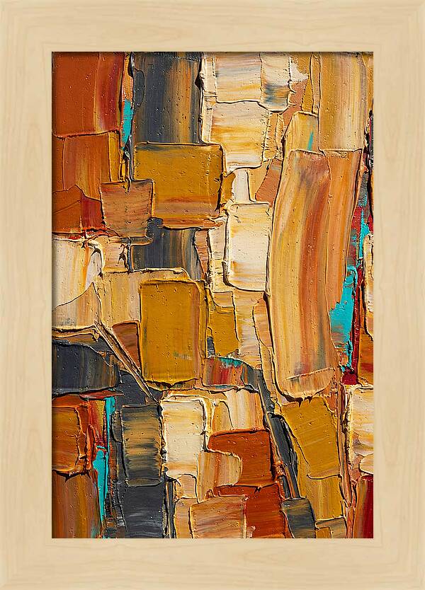 Abstract Sunset Tones