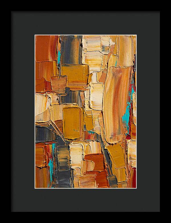 Abstract Sunset Tones