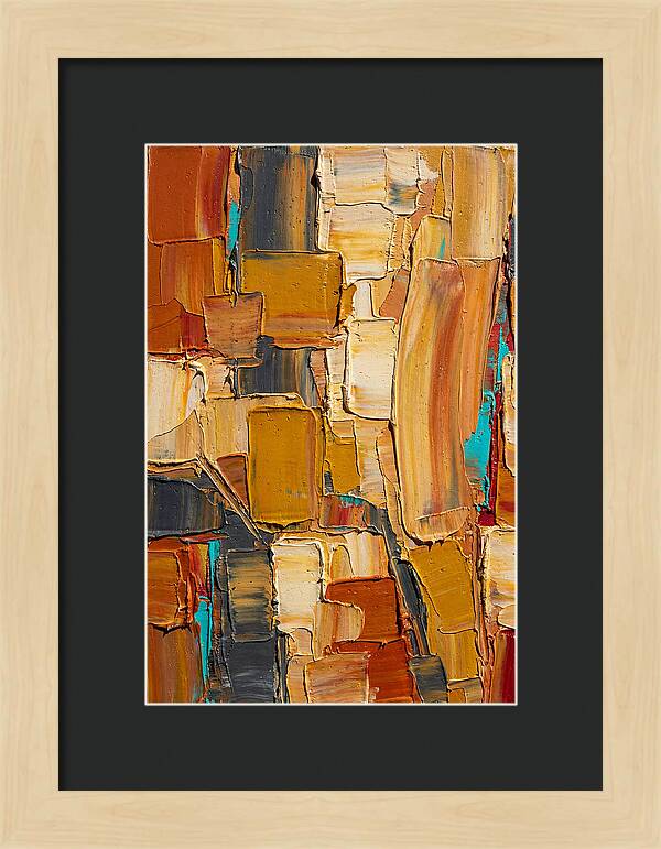 Abstract Sunset Tones