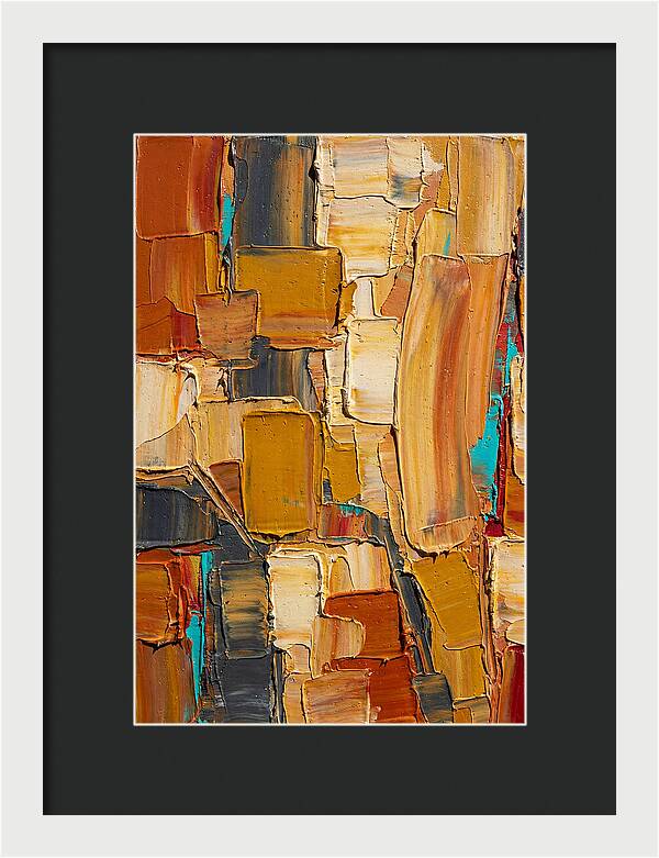 Abstract Sunset Tones