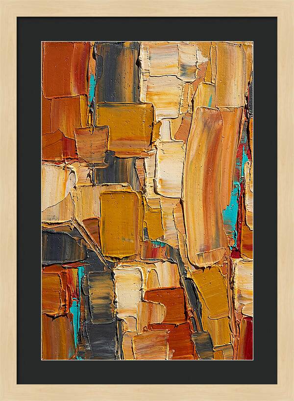 Abstract Sunset Tones