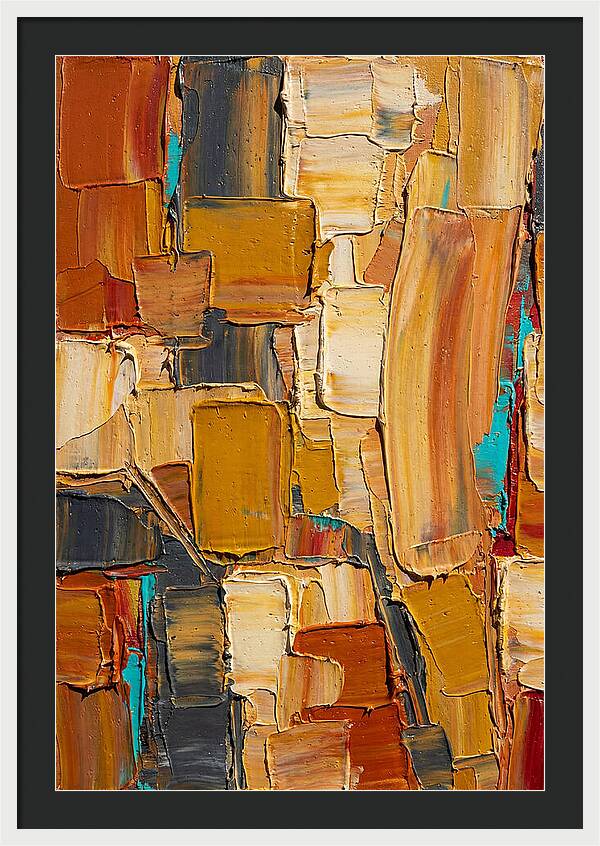 Abstract Sunset Tones