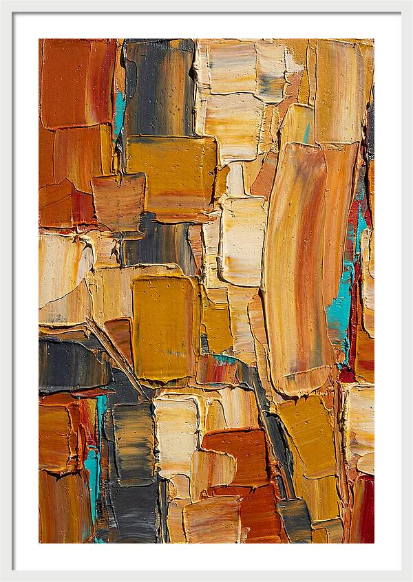 Abstract Sunset Tones