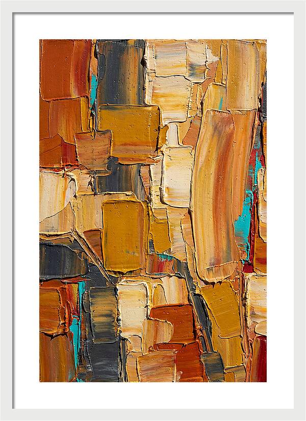 Abstract Sunset Tones