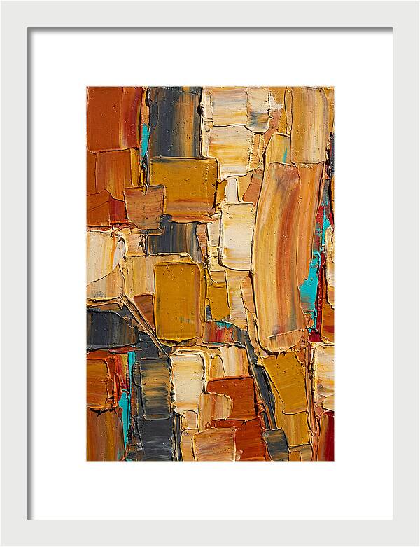 Abstract Sunset Tones