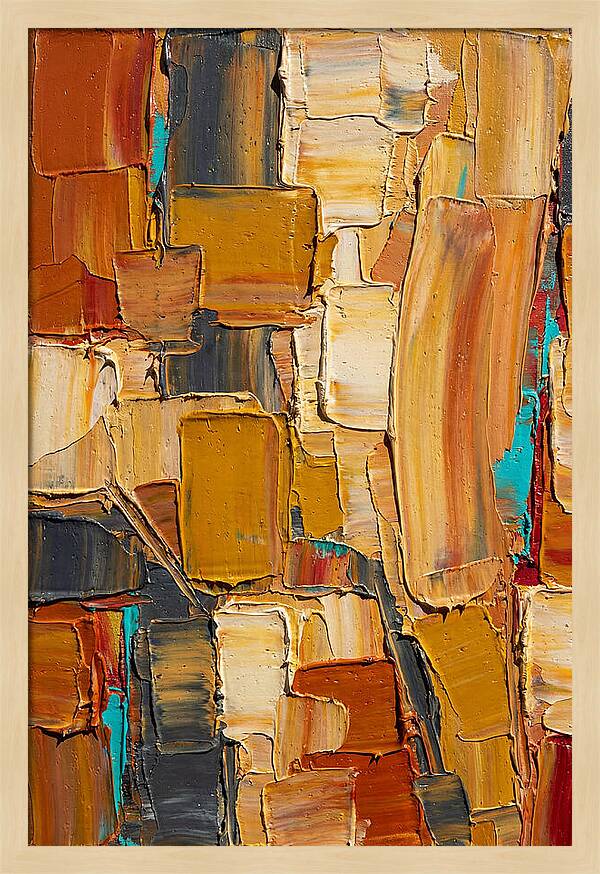 Abstract Sunset Tones