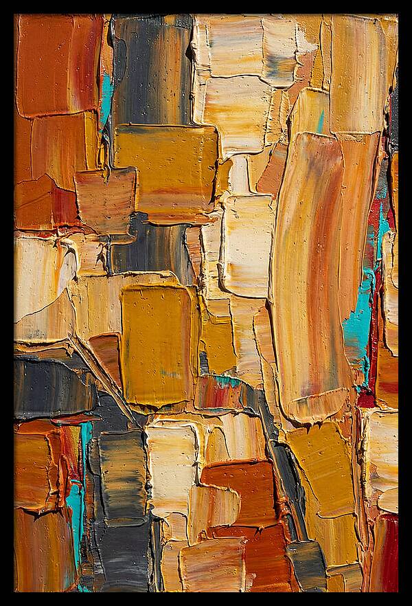 Abstract Sunset Tones