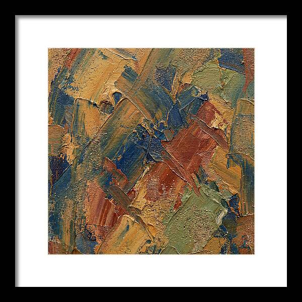 Abstract Texture In Earthy Tones