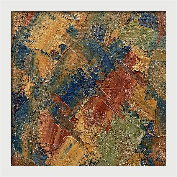 Abstract Texture In Earthy Tones