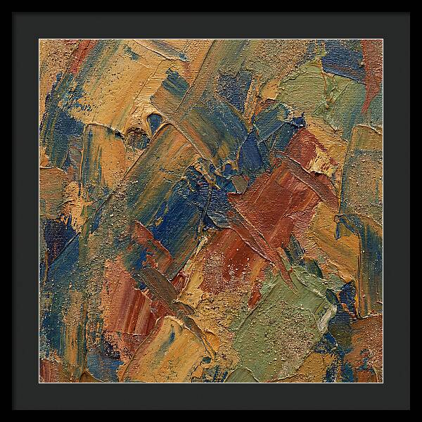 Abstract Texture In Earthy Tones