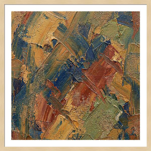 Abstract Texture In Earthy Tones