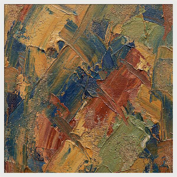 Abstract Texture In Earthy Tones