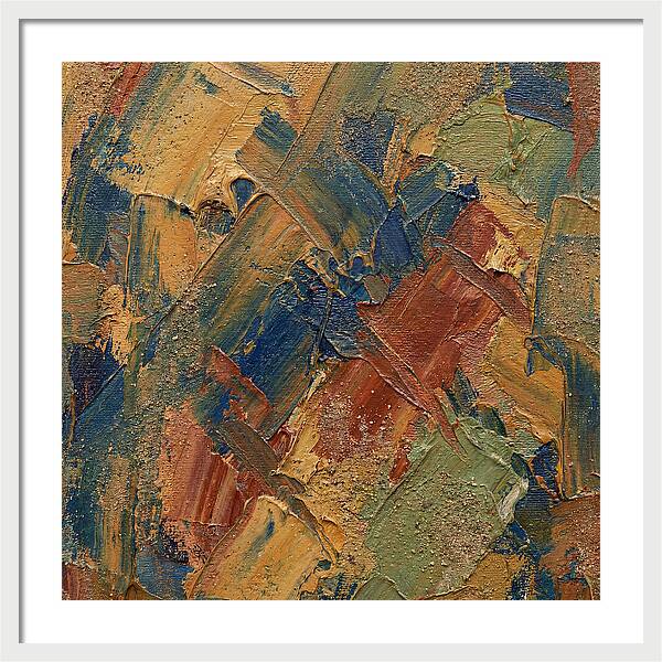 Abstract Texture In Earthy Tones